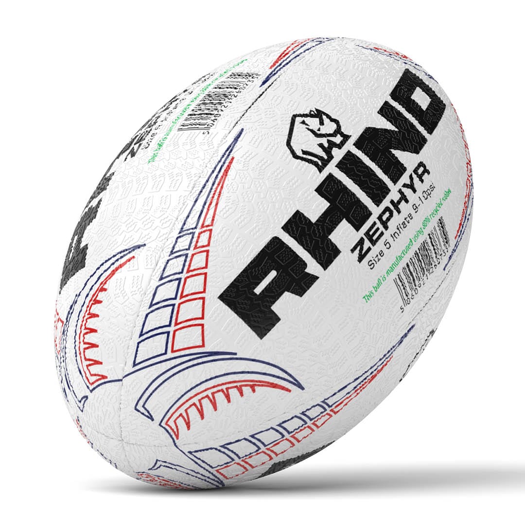 20x Zephyr Recycled Rugby Bal Maat 4