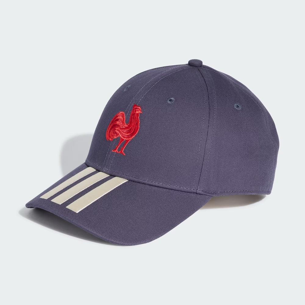 adidas Frankrijk Rugby 3-Stripes Honkbalpet Kids