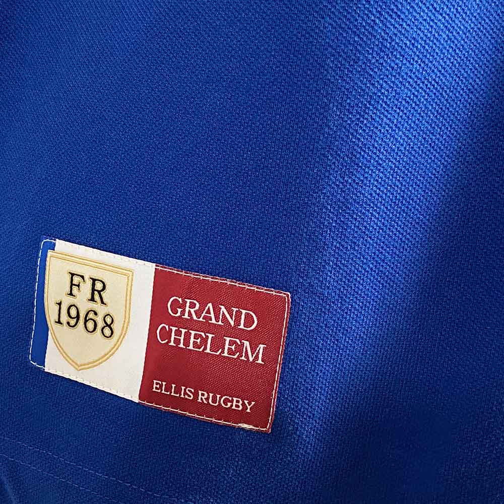 Frankrijk Rugby 1968 Polo Shirt