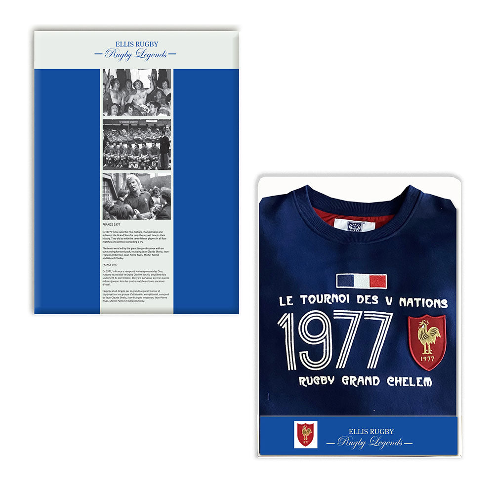 Ellis Rugby France Rugby 1977 Sweatshirt