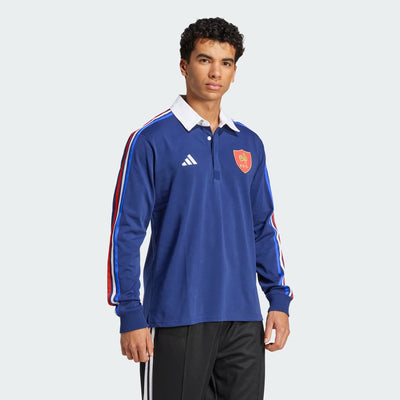 Adidas France Culture Rugbyshirt met Lange Mouwen