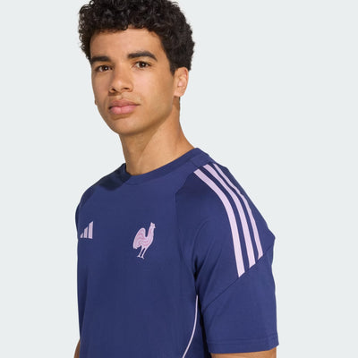 Adidas Frankrijk Rugby Katoenen T-shirt Heren