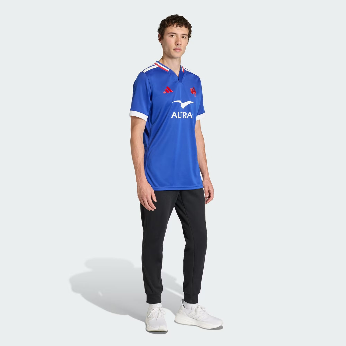 Adidas Frankrijk Rugby Replica Thuisshirt Heren