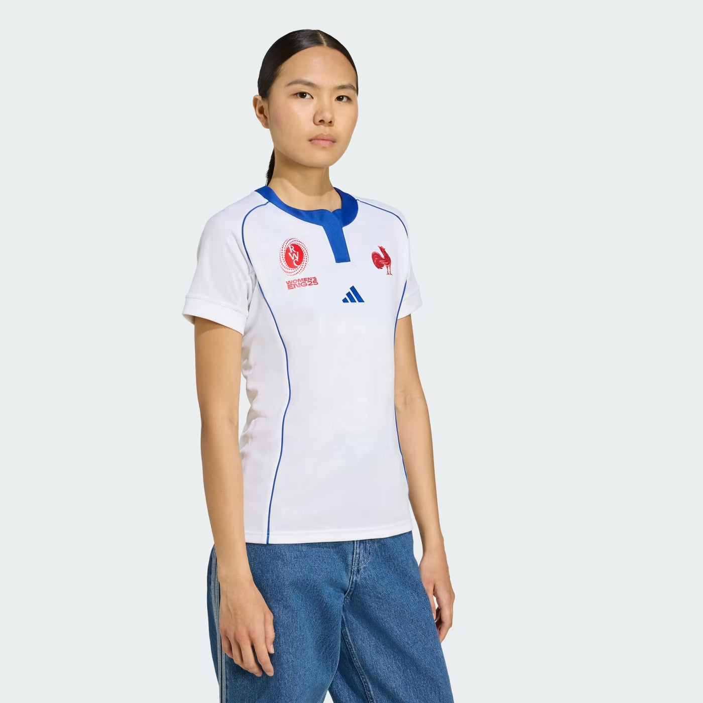 adidas Frankrijk RWC Rugby Uitshirt Dames