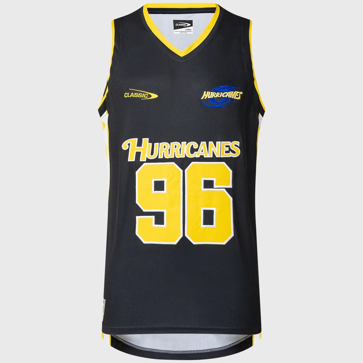 Classic Hurricanes Super Rugby Basketbal Jersey Zwart 2025