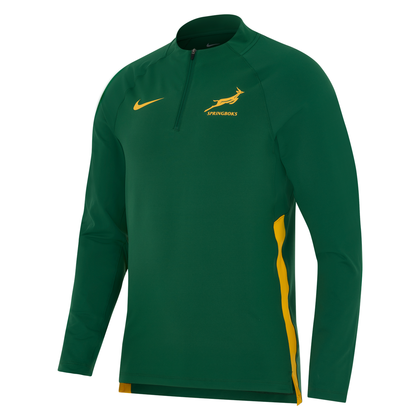 Nike Springboks Heren 1/4 Zip Trainingstop Gorge Green