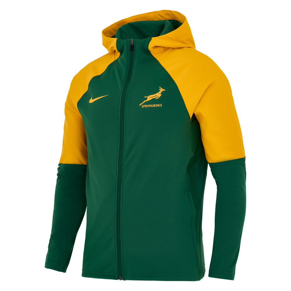 Nike Springboks Heren Training Hoodie FZ Gorge Green