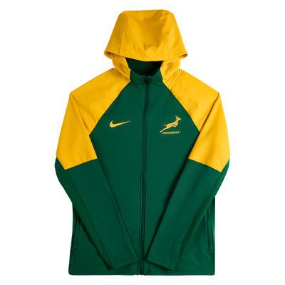 Nike Springboks Heren Training Hoodie FZ Gorge Green