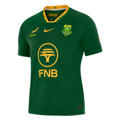 Nike Springboks Heren Stadium Rugby Shirt Home Gorge Green