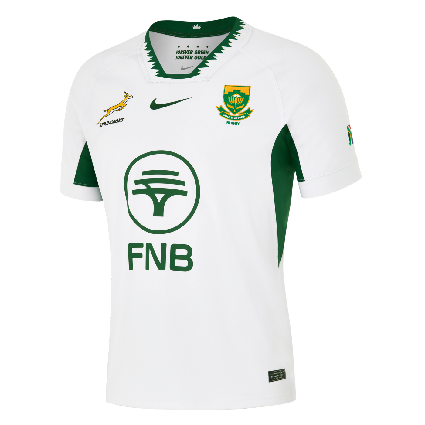Nike Springboks Heren Stadium Rugby Shirt Away Wit