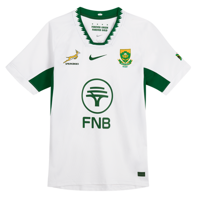 Nike Springboks Heren Stadium Rugby Shirt Away Wit