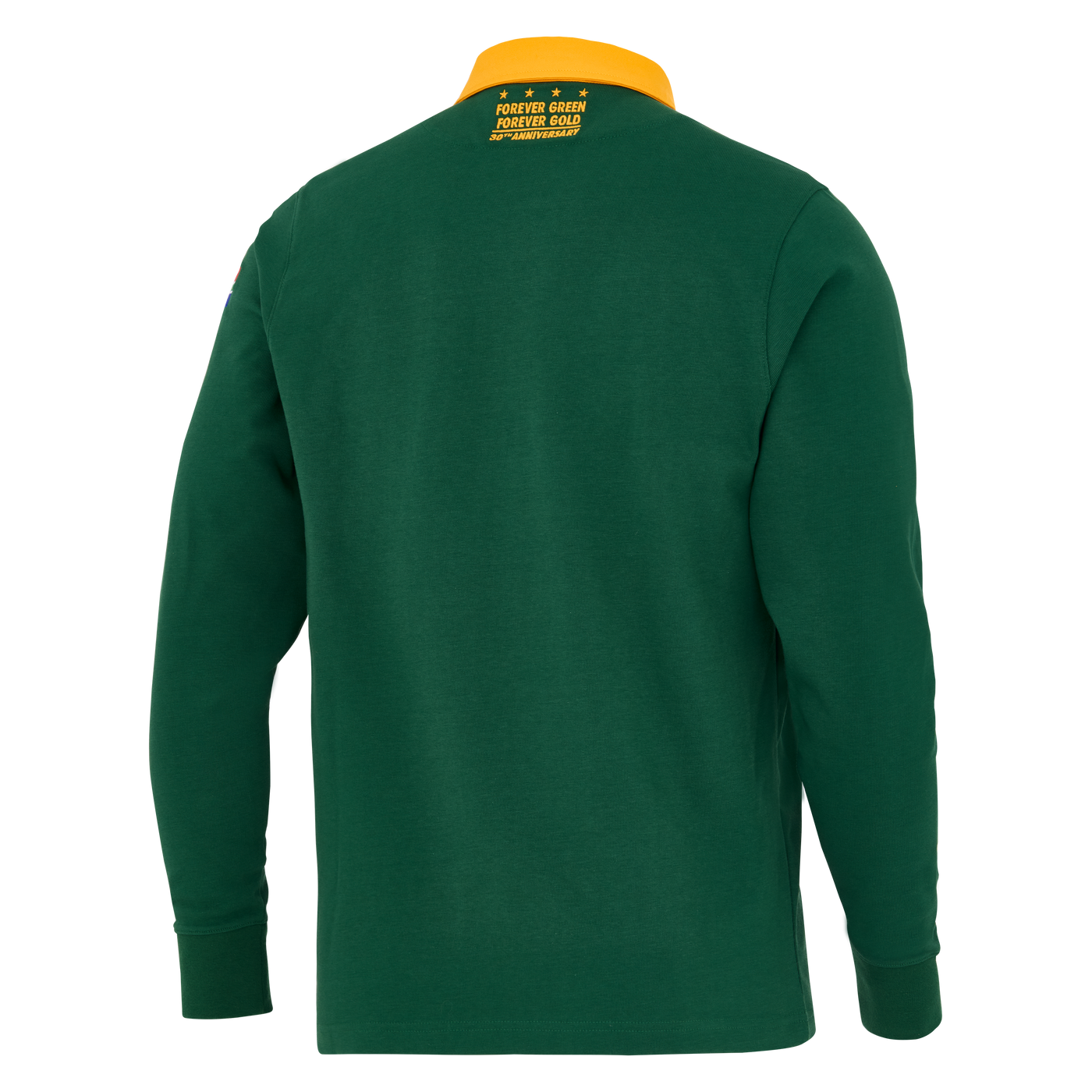 Nike Springboks Heren Longsleeve Rugbyshirt Home Gorge Green