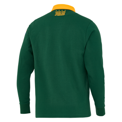 Nike Springboks Heren Longsleeve Rugbyshirt Home Gorge Green