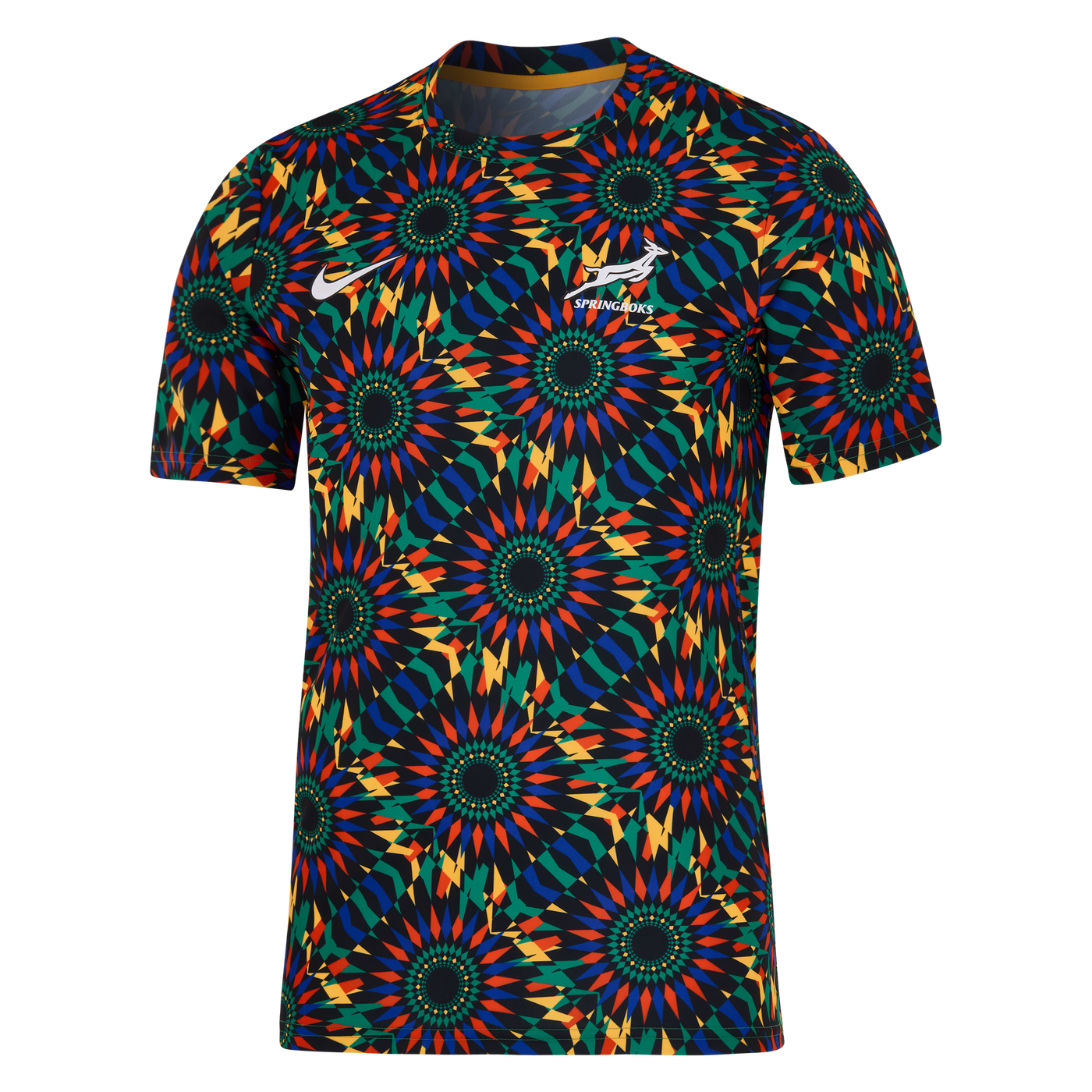Nike Springboks Heren Pre-Match Rugby Shirt