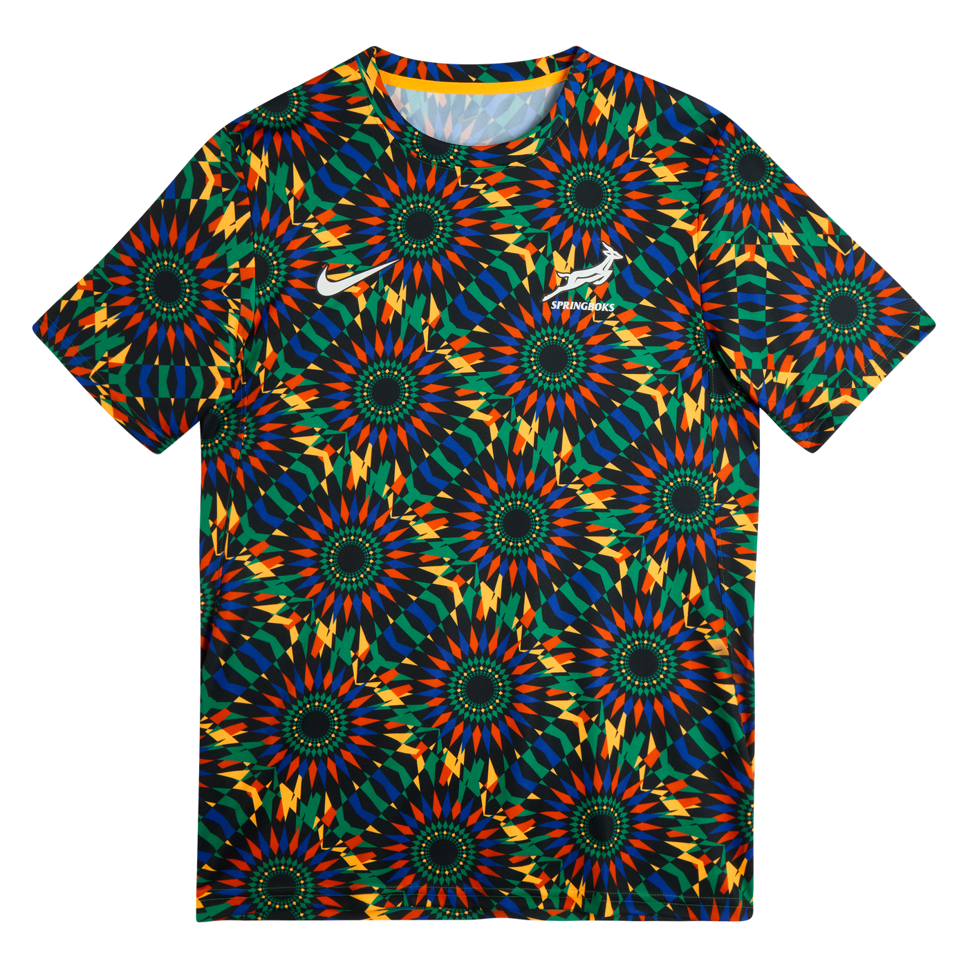 Nike Springboks Heren Pre-Match Rugby Shirt