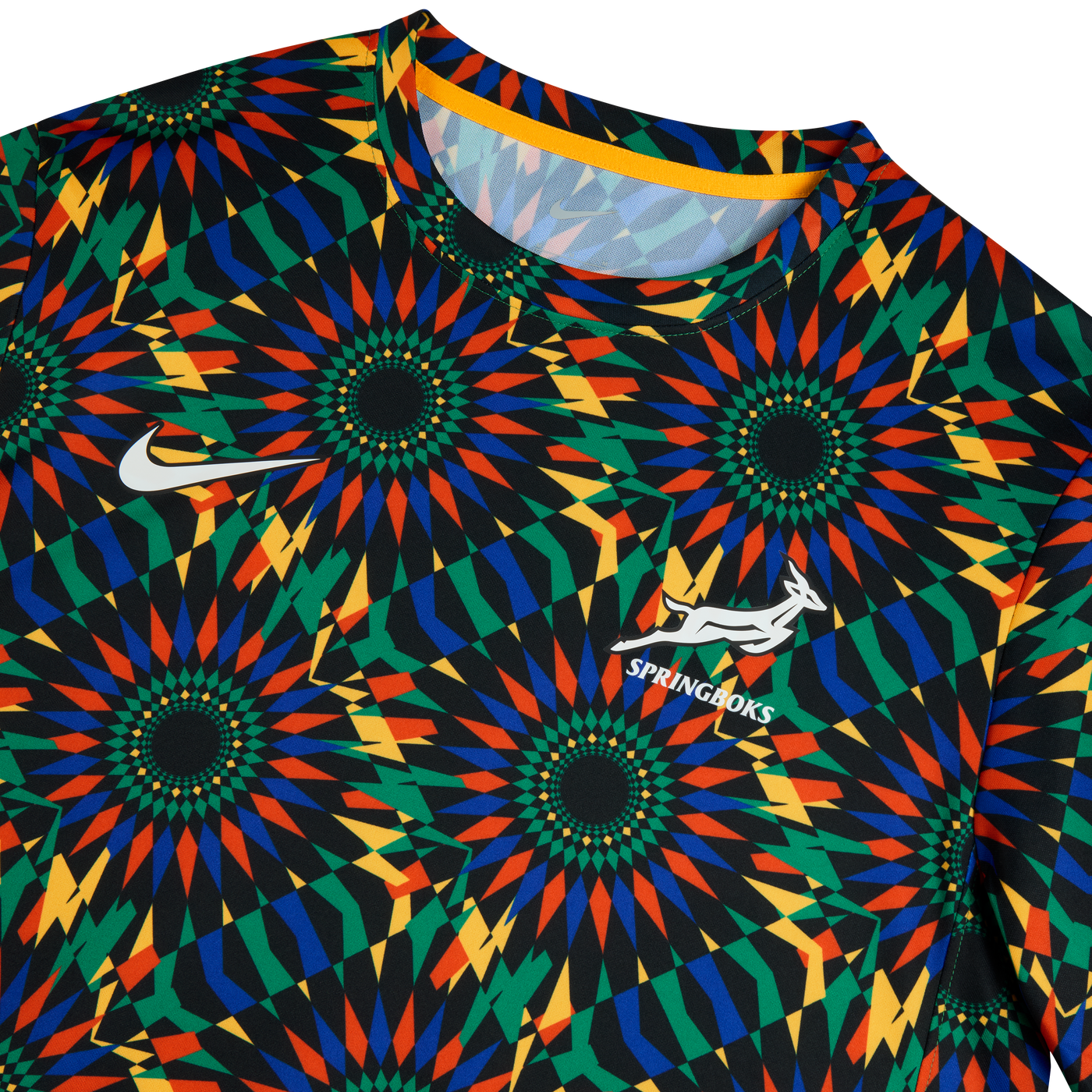 Nike Springboks Heren Pre-Match Rugby Shirt