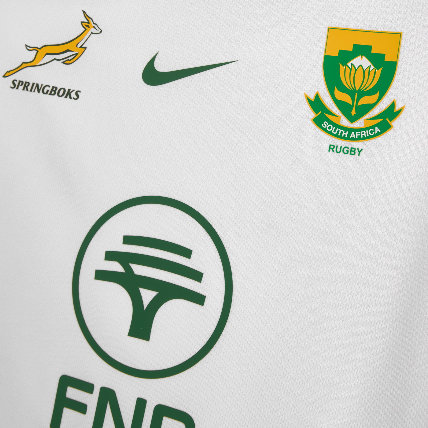 Nike Springboks Little Kids Stadium Away Kit Wit