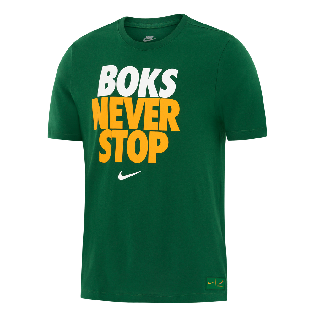 Nike Springboks Never Stop T-shirt Heren