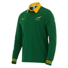 Nike Springboks Heren Long Sleeve Rugby Shirt
