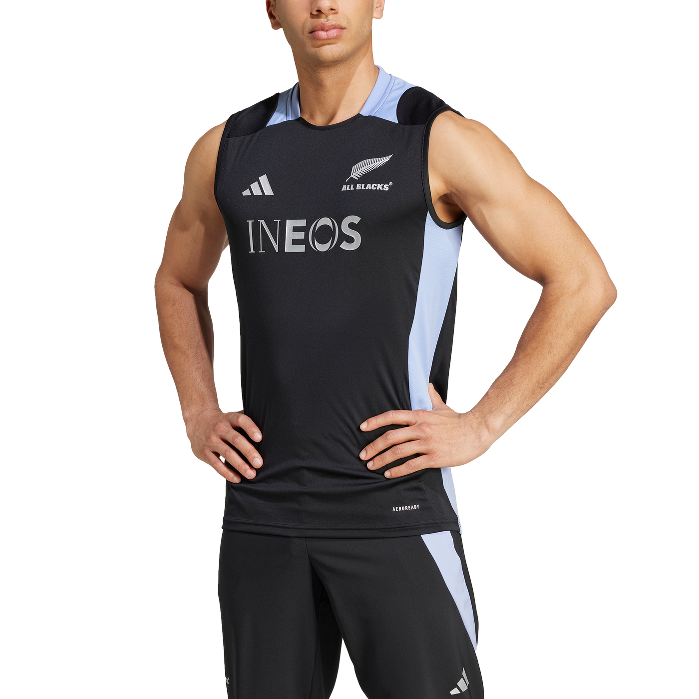 Adidas All Blacks Rugby AEROREADY Singlet Heren