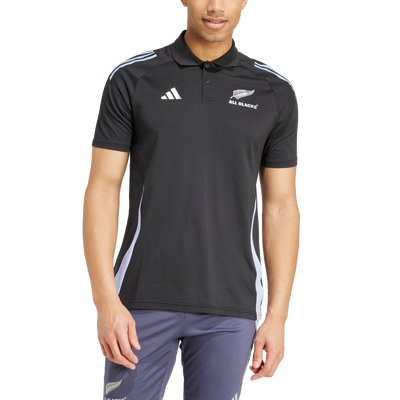 Adidas All Blacks Rugby Polo Heren Blue Spark