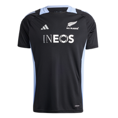 Adidas All Blacks Rugby Home Performance T-shirt Heren Blue Spark