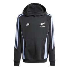 Adidas All Blacks Rugby Hoodie Kids Blue Spark