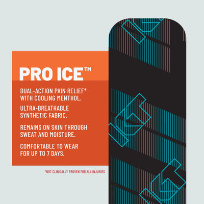 KT Tape Pro Ice Voorgesneden (5 x 25 cm) – 20 stuks