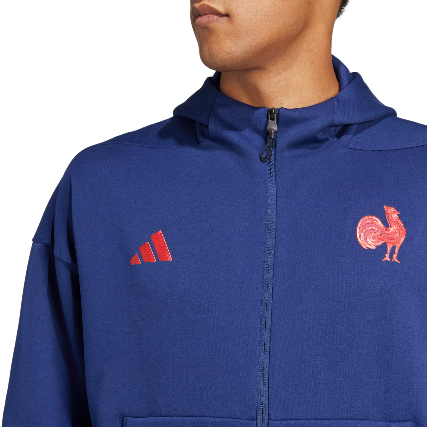 adidas Frankrijk Travel Z.N.E. Sportjack met Capuchon