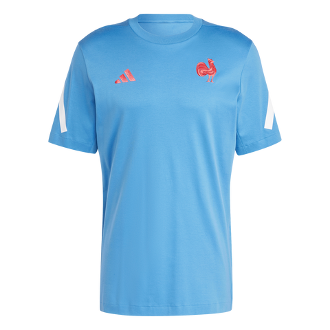 Adidas Frankrijk Travel Z.N.E. T-shirt Heren Lichtblauw