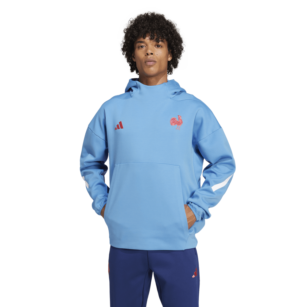 Adidas Frankrijk Travel Hooded Sweatshirt Heren