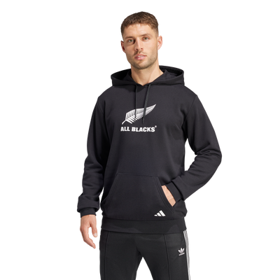 All Blacks Logo Hoodie Zwart Heren