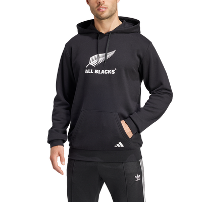 All Blacks Logo Hoodie Zwart Heren