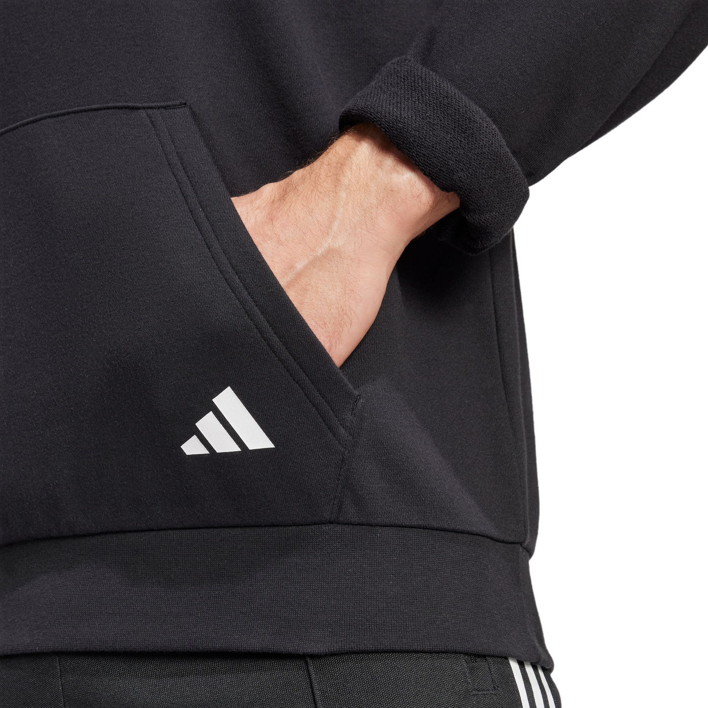 All Blacks Logo Hoodie Zwart Heren