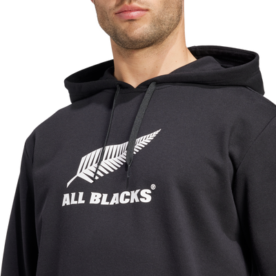 All Blacks Logo Hoodie Zwart Heren