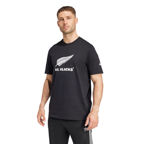 adidas All Blacks Logo T-shirt Heren Zwart