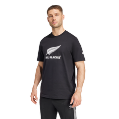 adidas All Blacks Logo T-shirt Heren Zwart
