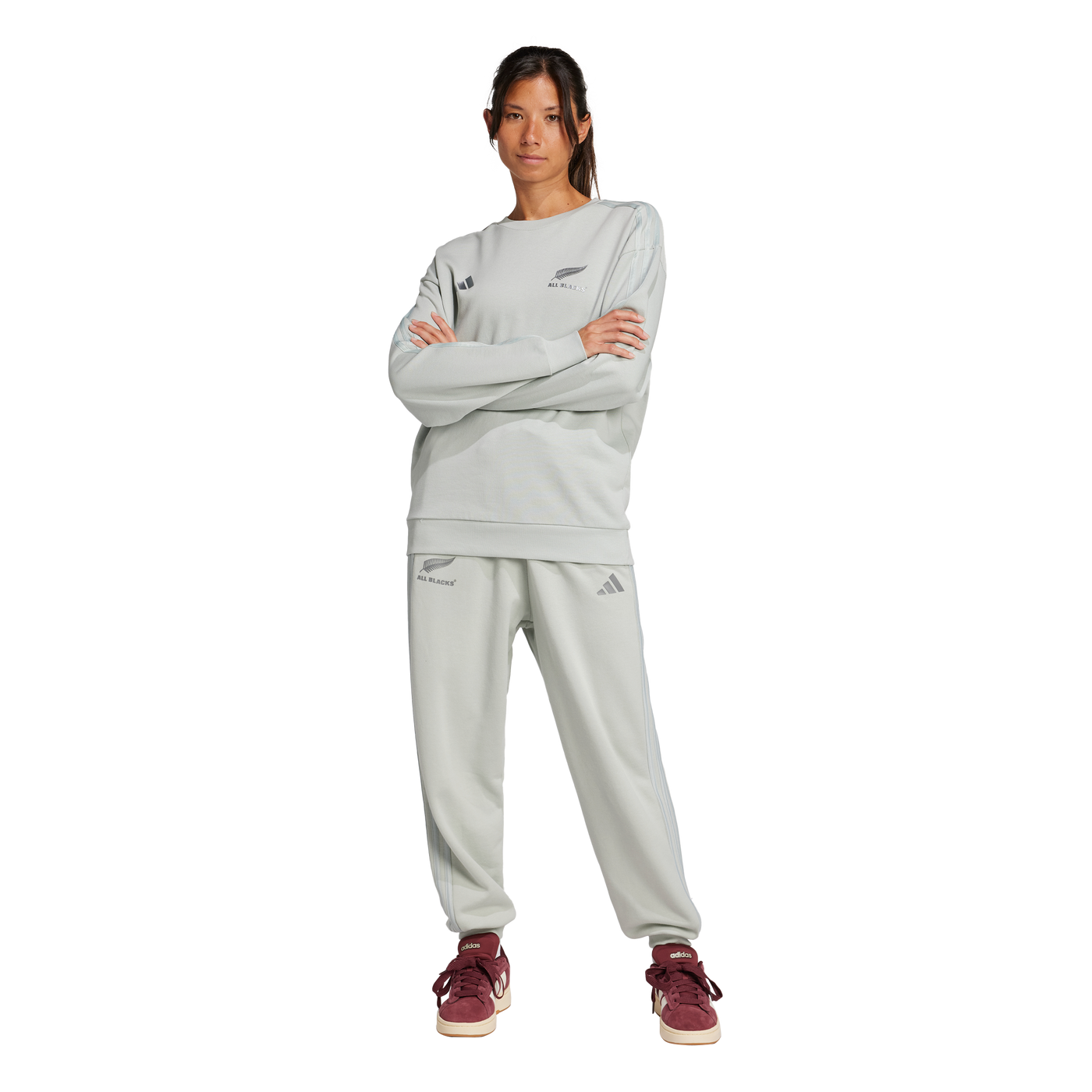 adidas All Blacks Dames Fan Cuffed Pant