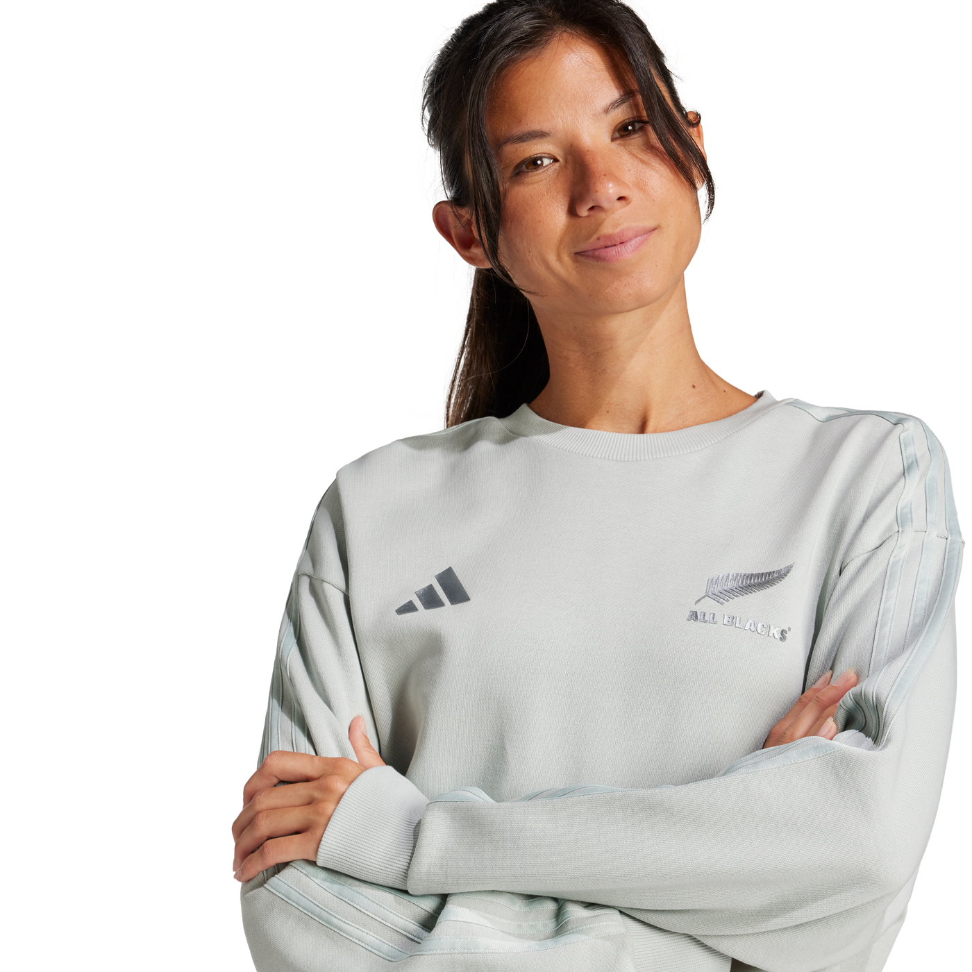 adidas All Blacks Dames Fan Crewneck Sweatshirt