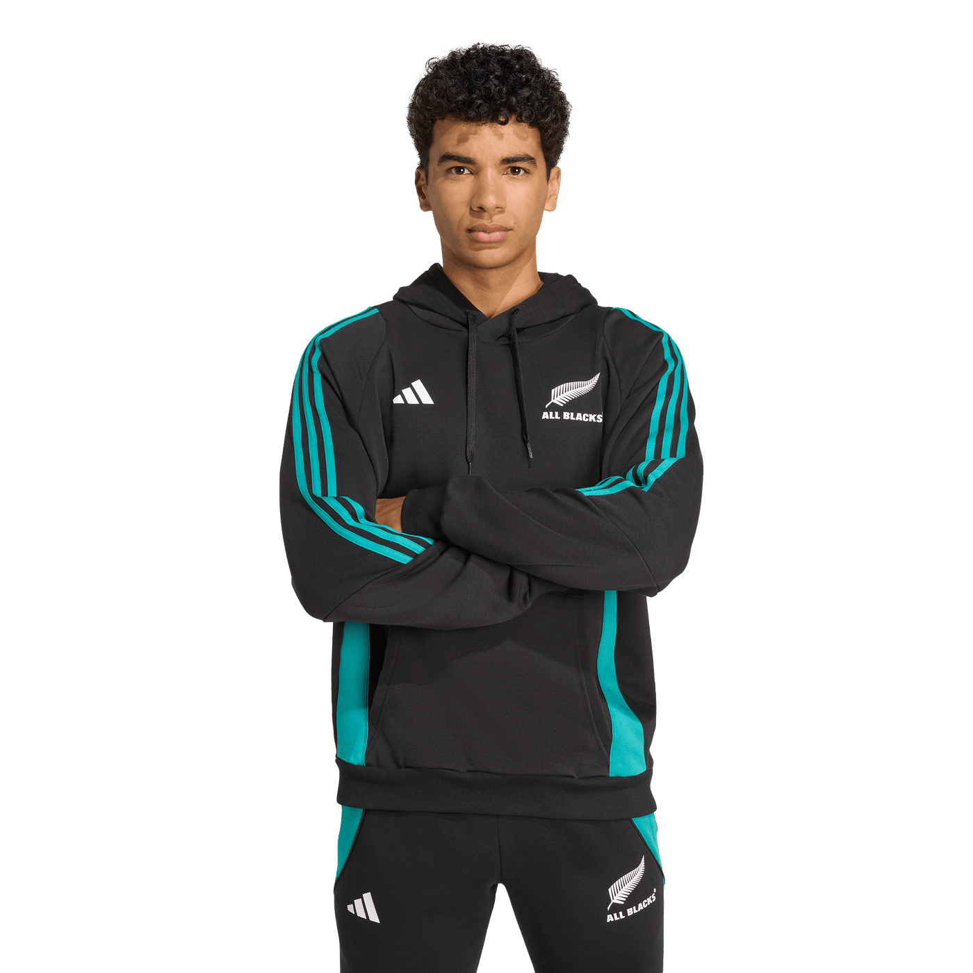 All Blacks Logo Hoodie Heren