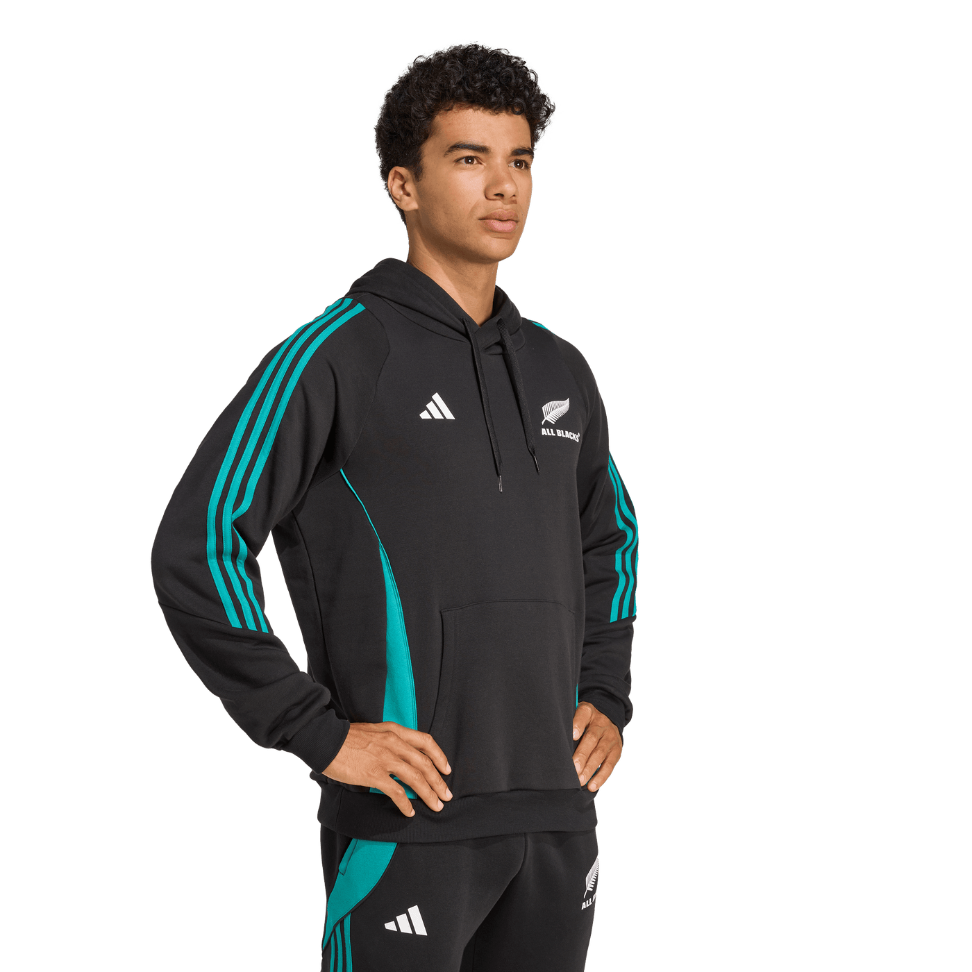 All Blacks Logo Hoodie Heren