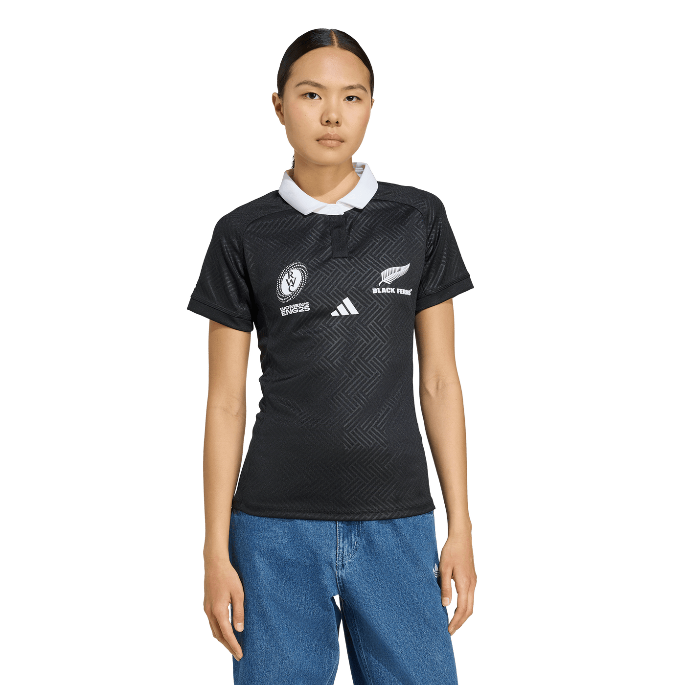 adidas Black Ferns RWC Thuisshirt Dames