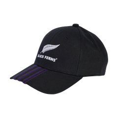 adidas Black Ferns 3-Stripes Baseball Cap
