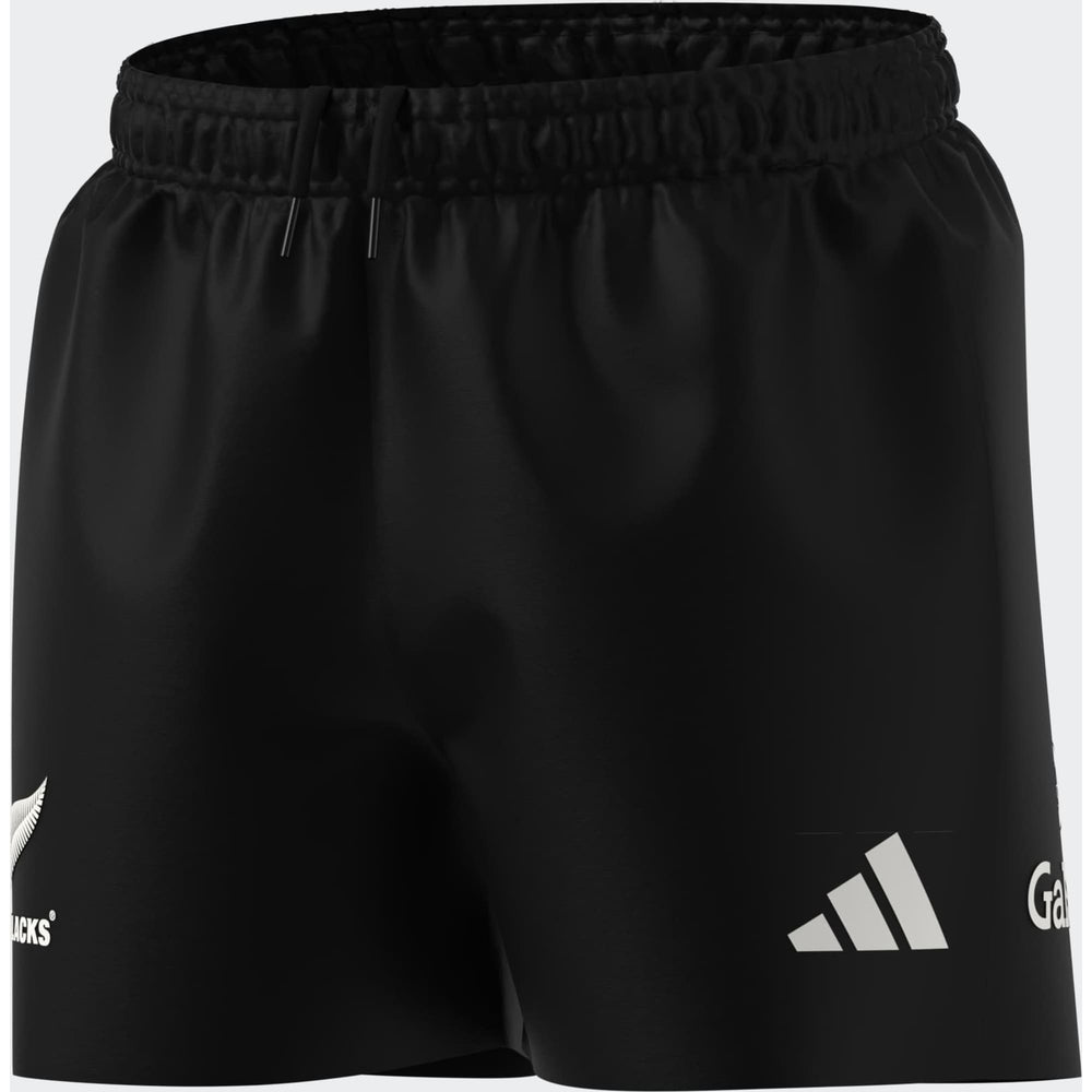 adidas All Blacks Rugby Short Kids Zwart