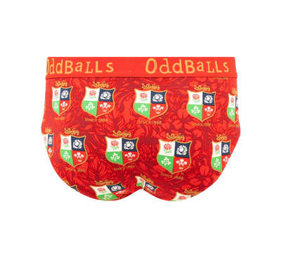 OddBalls British & Irish Lions Australia Heren Slip Katoen