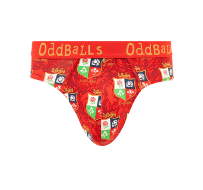 OddBalls British & Irish Lions Australia Heren Slip Katoen