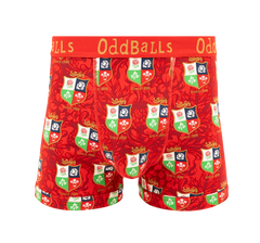 OddBalls British & Irish Lions Australia Heren Boxer Shorts Katoen