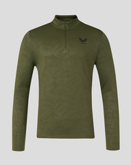 Castore Adapt All Over Print 1/4 Zip Long Sleeve Top Heren