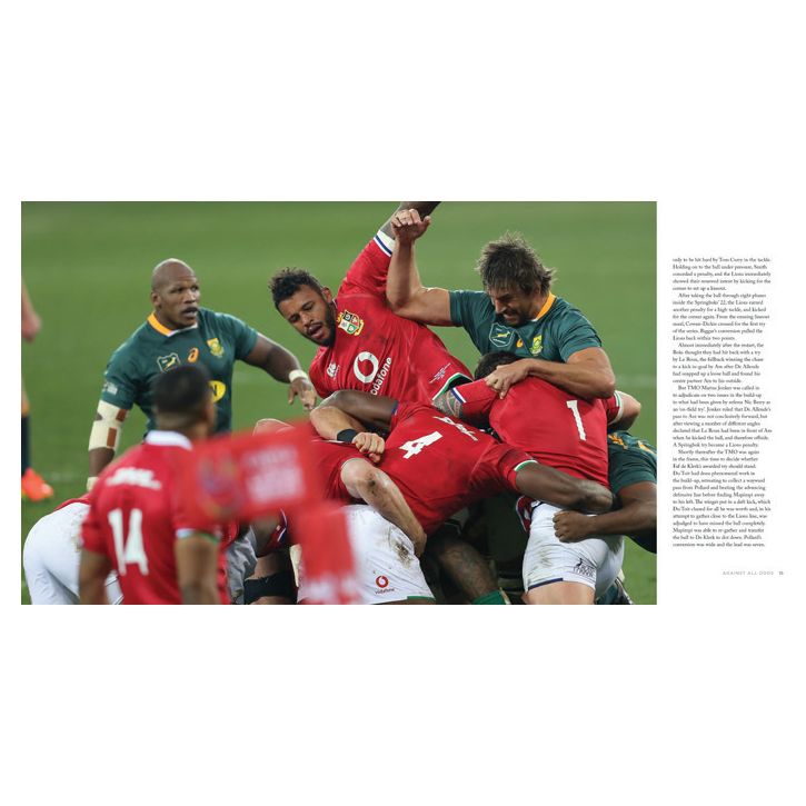 Against all odds British and Irish Lions - Coffee table book
