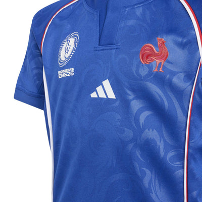 adidas Frankrijk Rugby Replica Kids Thuisshirt WRWC